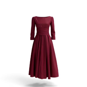 Vestido midi cocktail