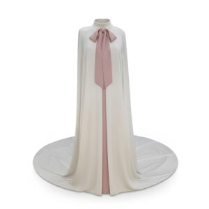 Capa de novia con lazada