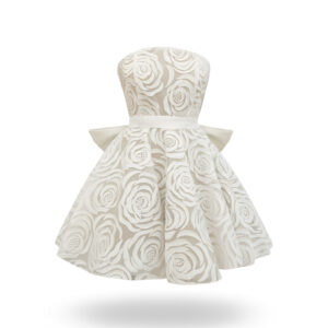 Vestido mini de novia