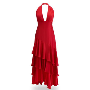 Vestido volantes fantasía